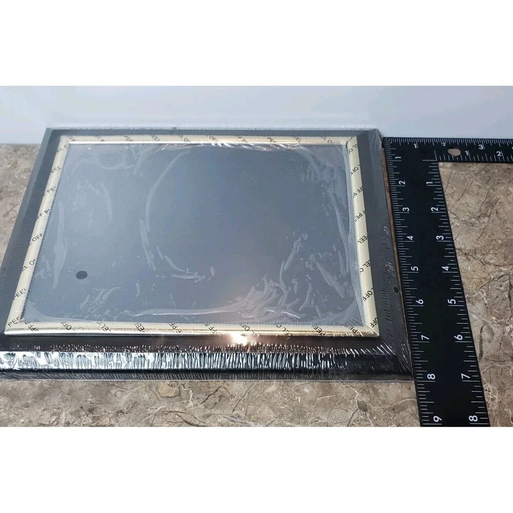 Frame Plaque Wooden Background for Award Certificate Portrait Landscape Hangable